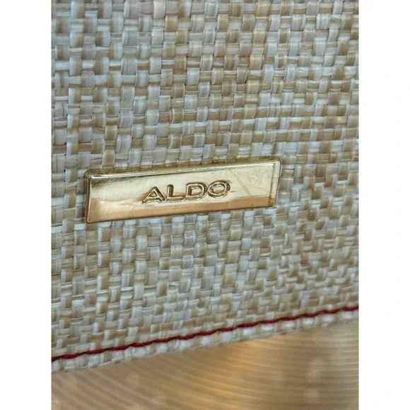 Cottagecore Aldo Boho Summer Crossbody Bag Embroider Orange Embroidered Happy - Picture 8 of 16